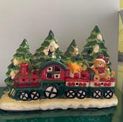 Christmas Train and tree luminaire