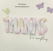 Handmade Thanks For Everything