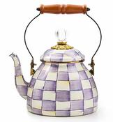 Violet Check 2 Quart Tea Kettle image