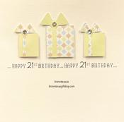 Handmade Happy 21st Birthday General Presents