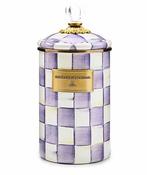 Violet Check Large Canister image