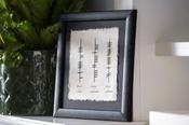 Ogham Home Happiness Laughter Triple Large