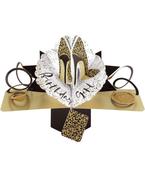 Birthday Girl Shoes Pop Up Card