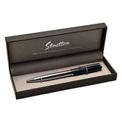 Stratton Ballpoint Pen - Blue &amp; Silver image