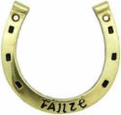 Brass Horseshoe Fáilte