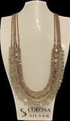 Layered Bead Jewellery Necklace