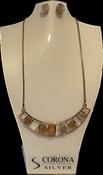 fashion necklace earing set