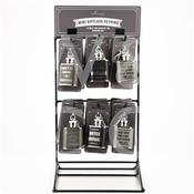 Groomsmen Keyring Hipflasks 3 Designs CDU