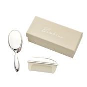 Bambino Baby Silver Plated Brush &amp; Comb Set