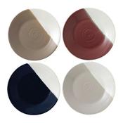 Plate 16cm 6in MULTI Set of 4