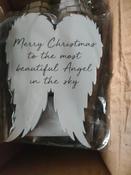 Quirky &amp; Original Merry Christmas to the most beautiful Angel in the sky image