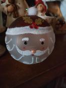 Santa LED Ball