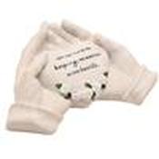 Thoughts of You Heart In Hands Graveside Plaque