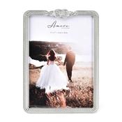 Amore Silverplated Infinity 3D Knot Frame - 5" x 7" image