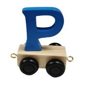 Train Letters P-Blue image