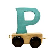 Train Letters P-Sky Blue image