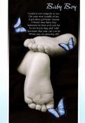 Baby Boy Card Butterfly Peter Costelloe
