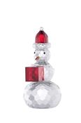Gem Snowman with Red Hat &amp; Box