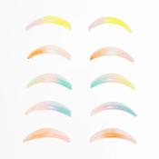 RUTHIE BELLE Glueless Round Silicones 5 Pairs Set