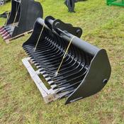 10-15t Lawn Rake Hardox Tips - Buckets.ie