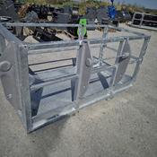 Personnel Cages - Bracketed Both Ends- Galvanised - Buckets.ie