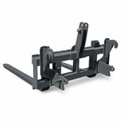 Dual 3 Point Linkage &amp; Euro 8 Tractor Loader Pallet Forks - Buckets.ie