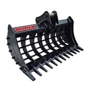 2.5t-3.5t 4ft HD Landscapers Riddle Rake - Buckets.ie