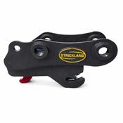 8 Ton Strickland Hydraulic Hitch for Hitachi ZX85 50mm pins - Buckets.ie