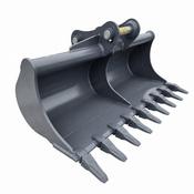 10-15t 6ft Strickland Ditching Bucket With Teeth - Buckets.ie