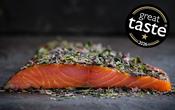Burren Cold Smoked Irish Organic Salmon - Seaweed image