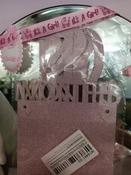 Pink milestone photo frame