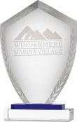 Wreath Trim Glass Plaque image