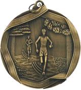 60mm Running Medal image