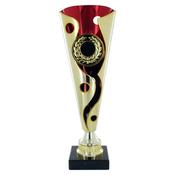 Red And Gold Cup On Marble Base image
