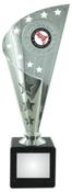 Silver Plastic Cup With Star Design image