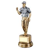 Male 'clenched Fist' Golfer image
