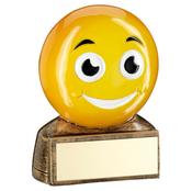 Yellow 'smiling Emoji' Figure image