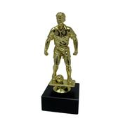 Gold Finish Soccer Trophy image