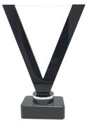Black Glass V Shaped Award image