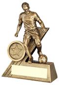 Bronze/Gold Male Football Mini Figure image