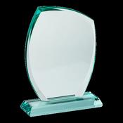 Jade Oval Glass Award image