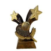 Gold Resin Tennis Award image