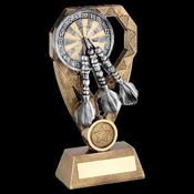 Darts with Dartboard on Diamond