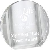 Cuchulainn Crystal Circular Award image