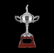 Swatkins Silver Golf Cup on Plinth image