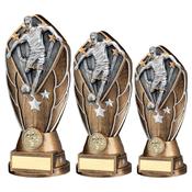 Bronze/Silver Diamond Column Male Football Award image