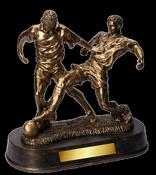 Dual Player Soccer Resin Award image