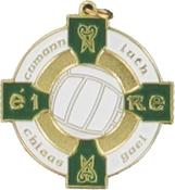 Gaelic Football Medal - Green image