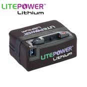 LitePower Standard Lithium 16ah Battery &amp; Charger (18 Hole)