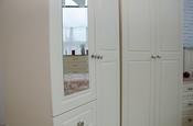 Milano 2ft6 Combi Wardrobe - Cream Oak image